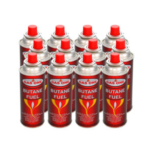 12 Butane Fuel GasOne Canisters